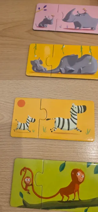 Djeco Puzzle Duo Maman & bébé 12 piezas