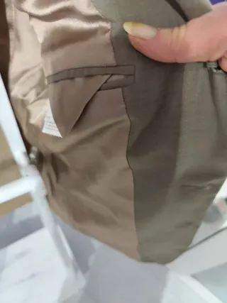 Americana Boston verde claro Caballero