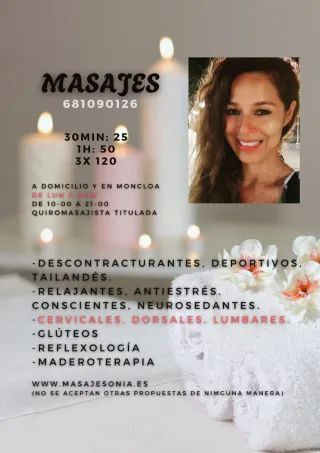 OFERTA NAVIDEÑA! MASAJES TERAPÉUTICOS CONSCIENTES