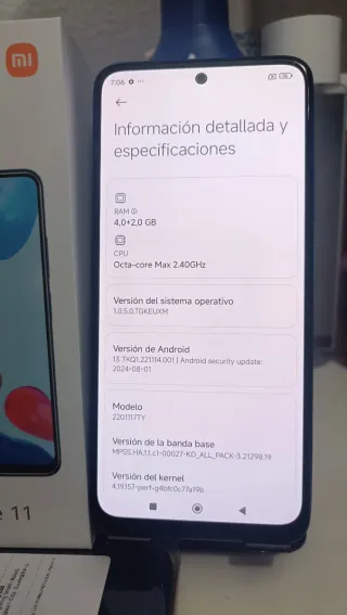 Xiaomi Redmi Note 11 Blu