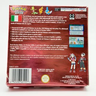 Pokemon Rubino GBA Italia