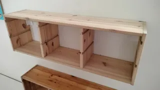 Estantería pared IKEA Trofast madera