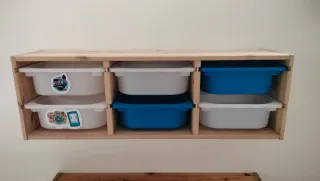 Estantería pared IKEA Trofast madera