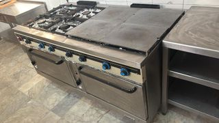 Cocina Industrial 8 Fuegos + 2 Hornos