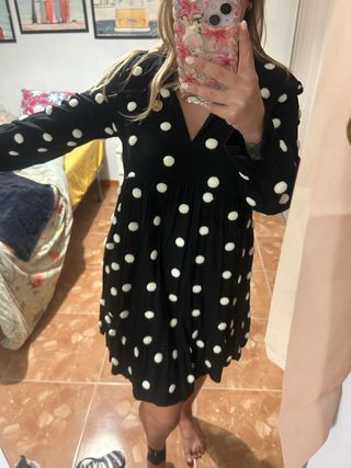 Vestido Zara lunares