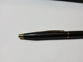 Penna Cross Nera e Oro con Scatola