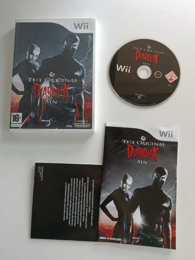 Juego Wii The Original Diabolik Sin