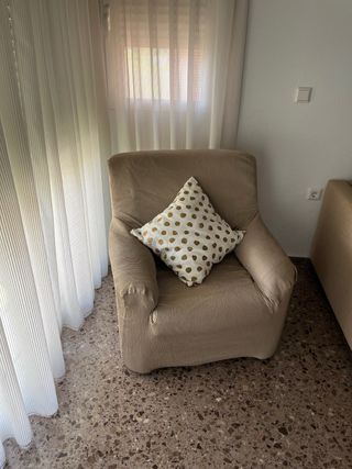 Sillones cómodos de estilo estampado.60 euros ambo