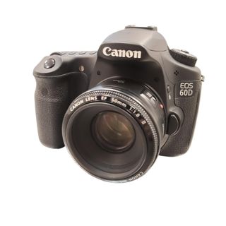 CAMARA DE FOTOS CANON EOS 60D+OBJETIVO CANON 50MM 1.8, BATERIA Y CARGADOR