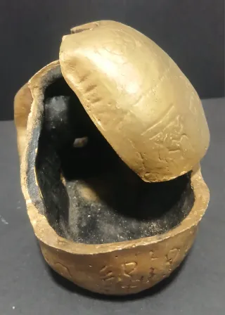 Calavera Dorada Decoración