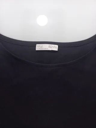 Sudadera azul marino co Zara talla S