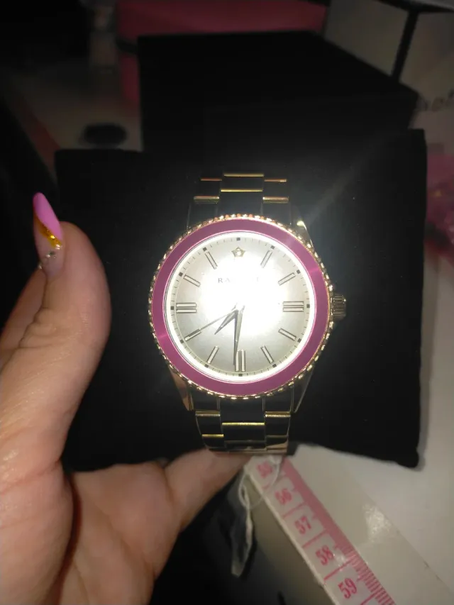 Orologio Radiant Dorato e Rosa