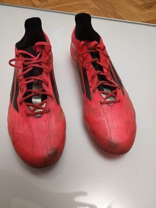 Botas Fútbol Adidas F Rojas Talla 44