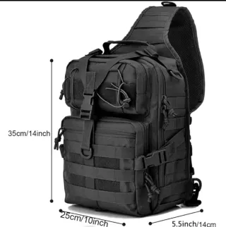 Bandolera Táctica 20L + Parche