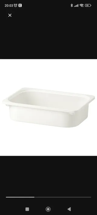 Estantería blanca para juguetes