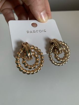 Pendientes Parfois dorados