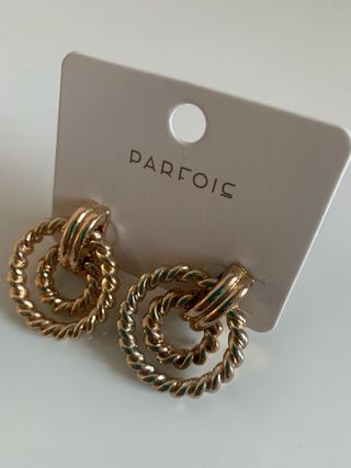 Pendientes Parfois dorados