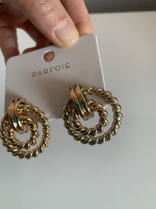 Pendientes Parfois dorados