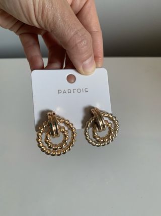 Pendientes Parfois dorados