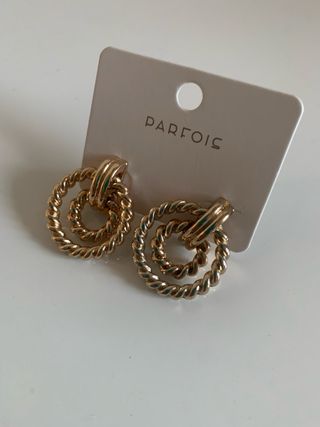 Pendientes Parfois dorados