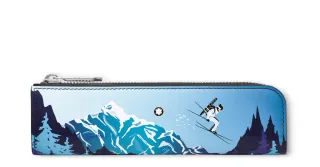 Estuche Montblanc 1 Pen, escena nieve