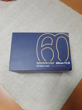 Objetivo BRIGHTIN STAR 60mm F2.8 Macro