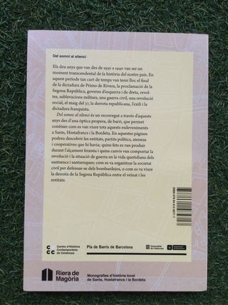 Del somni al silenci Segona República i Guerra ...
