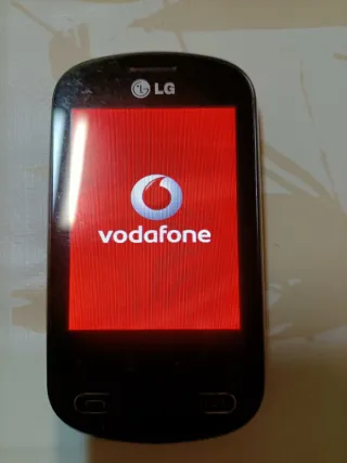 Móvil Vodafone LG P-350 Negro
