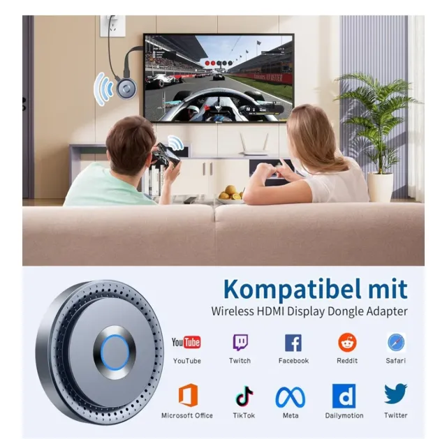 Adattatore Miracast Wireless HDMI