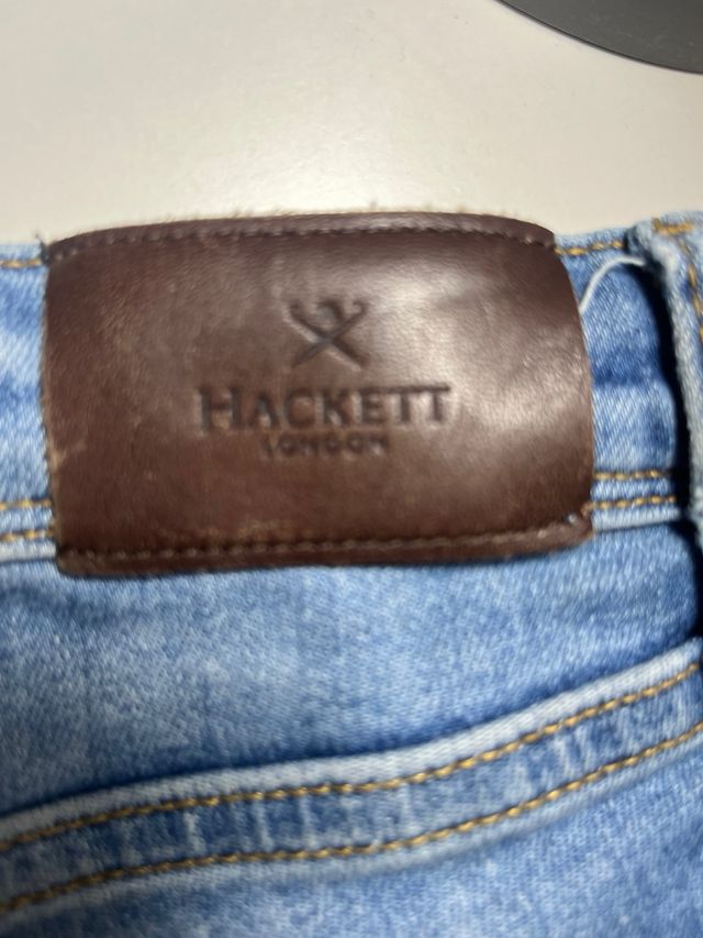 Pantalón vaquero de niño azul  talla 8.