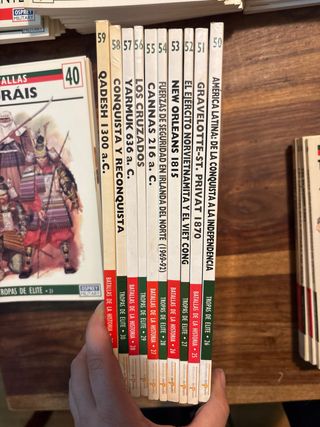 Lote di libri Eserciti e Battaglie Osprey