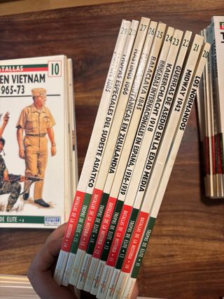 Lote di libri Eserciti e Battaglie Osprey