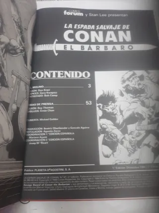 ED.COLECCIONISTA ESPADA SALVAJE CONAN TOMO 16