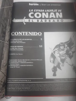 ED.COLECCIONISTA ESPADA SALVAJE CONAN TOMO 16