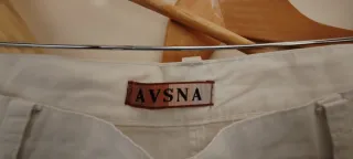 Bermudas AVENA blancas hombre