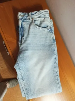 Pantalón vaquero ancho talla 42
