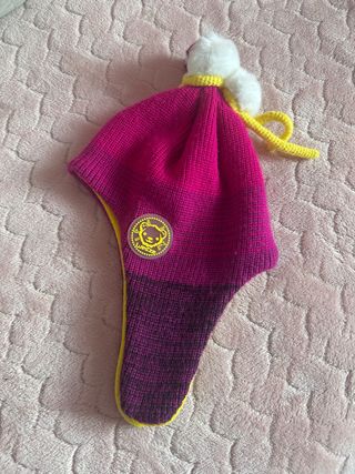 Gorro niña Wedze rosa y morado