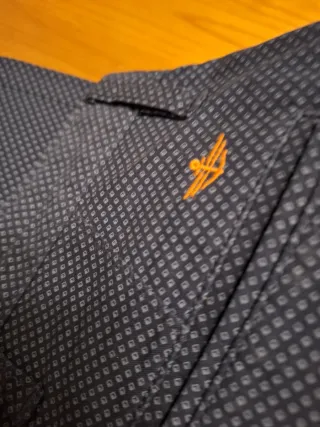 Pantalón Docker Hombre Azul Estampado