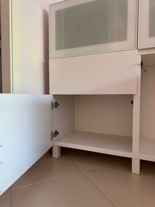 Aparador Ikea Besta Blanco