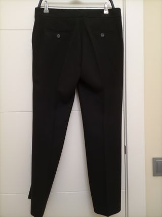 Pantalón de vestir negro mujer