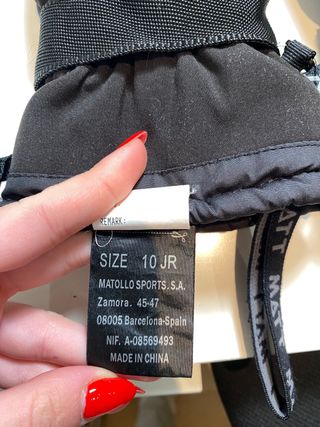 Guantes Esquí/Snowboard MATT Negros