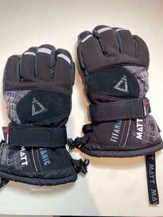 Guantes Esquí/Snowboard MATT Negros