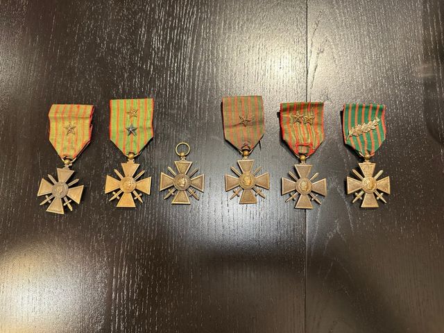 Croce di Guerra Francese - Medaglie Militari