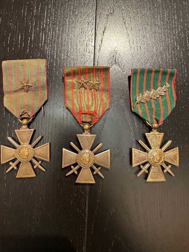 Croce di Guerra Francese - Medaglie Militari