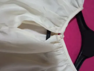 Elegante camisa blanca mujer