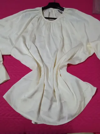 Elegante camisa blanca mujer