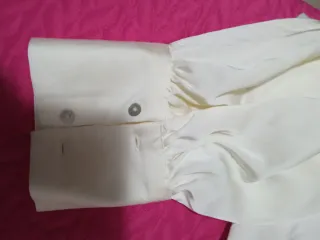 Elegante camisa blanca mujer