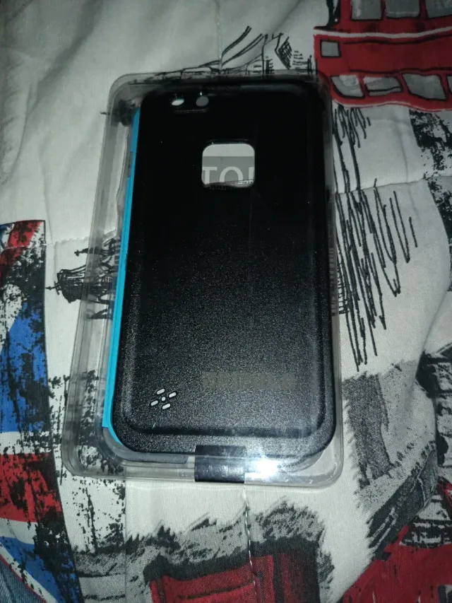 Funda de móvil Apple azul