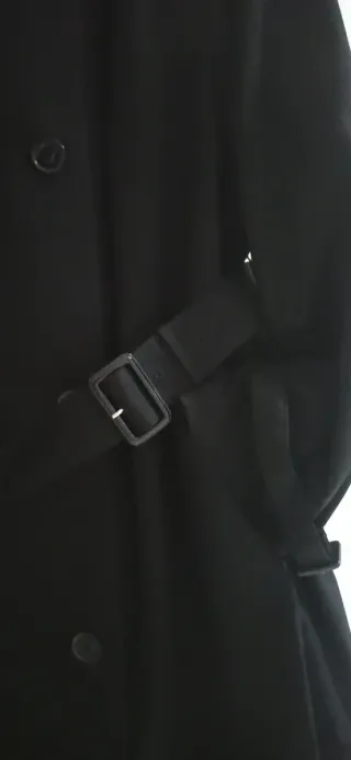 Trench Mango Negro Talla 4XL