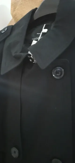 Trench Mango Negro Talla 4XL